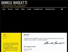 Tablet Screenshot of danielebaioletti.com